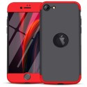 Funda Carcasa GKK 360 para Iphone SE 2020 color Negra / Roja