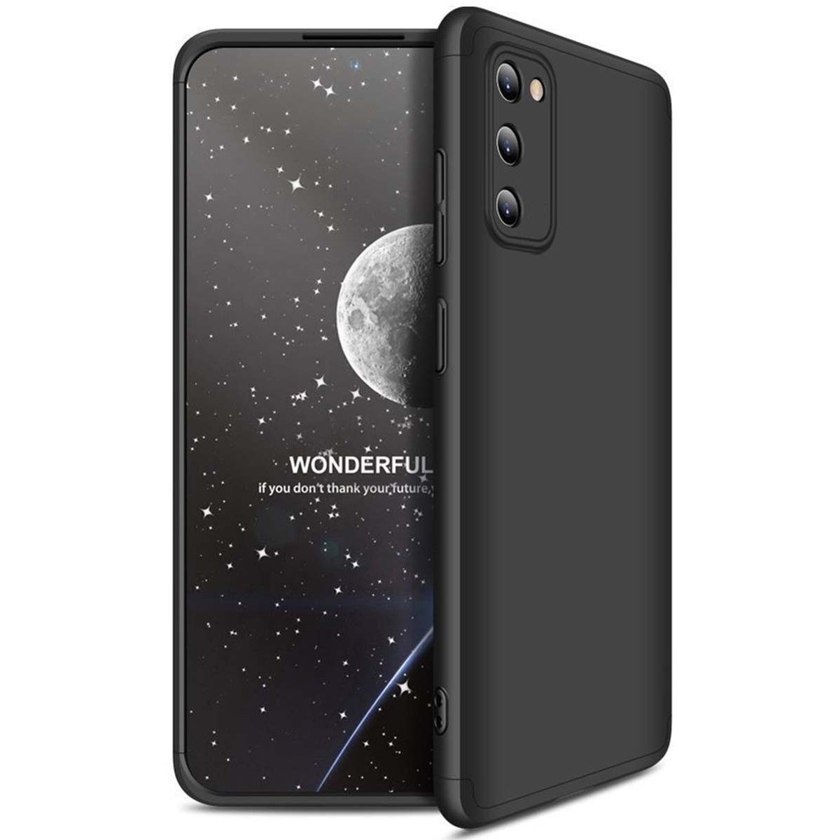 Funda Carcasa GKK 360 para Samsung Galaxy A41 color Negra