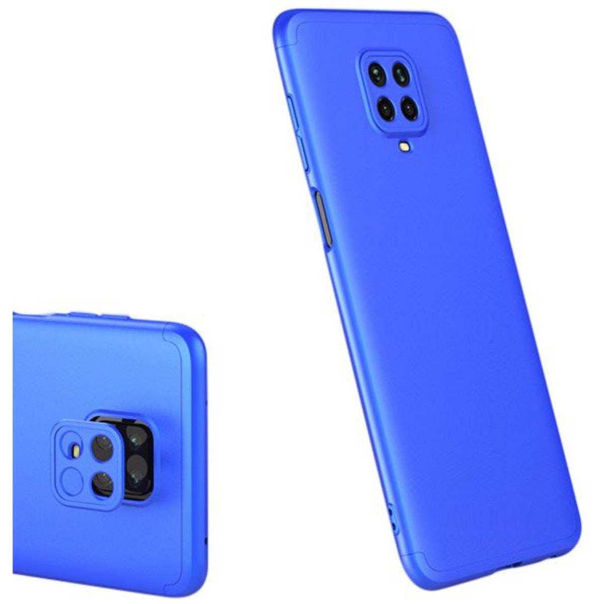 Funda Carcasa GKK 360 para Xiaomi Redmi Note 9S / Note 9 Pro color Azul