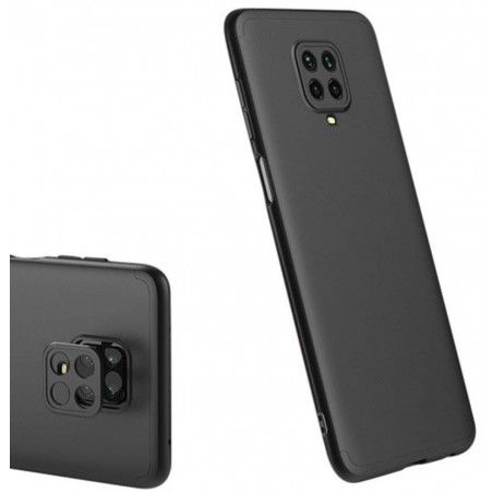Funda Carcasa GKK 360 para Xiaomi Redmi Note 9S / Note 9 Pro color Negra