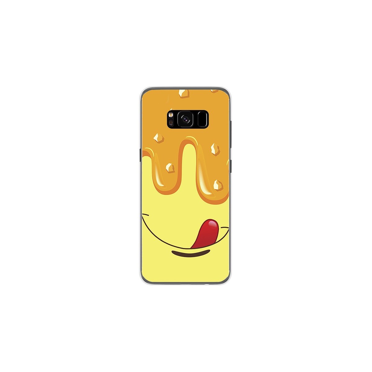 Funda Gel Tpu para Samsung Galaxy S8 Diseño Helado Vainilla Dibujos