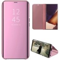 Funda Flip Cover Clear View para Samsung Galaxy Note 20 Ultra color Rosa