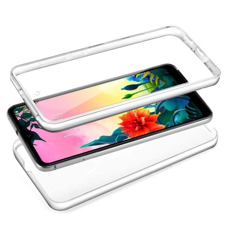 Funda Completa Transparente Pc + Tpu Full Body 360 para Lg K41s