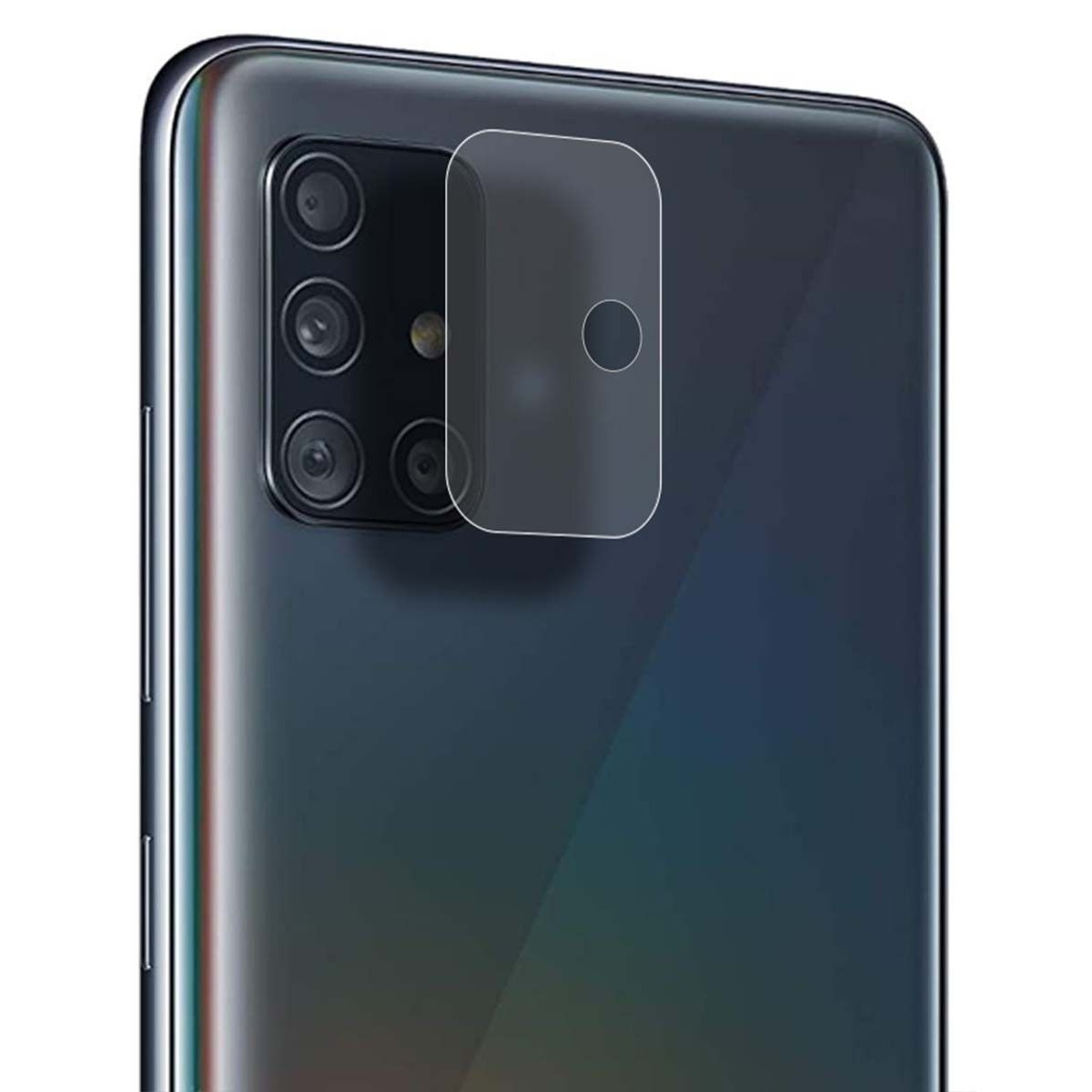 Protector Cristal Templado Cámara Trasera para Samsung Galaxy A51 Vidrio