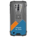 Personaliza tu Funda Gel Silicona Transparente con tu Fotografia para Blackview BV6900 / BV6900 Pro dibujo personalizada