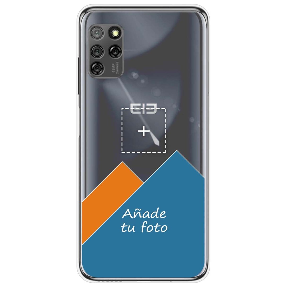 Personaliza tu Funda Gel Silicona Transparente con tu Fotografia para Elephone E10 / E10 Pro dibujo personalizada