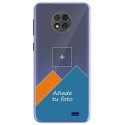 Personaliza tu Funda Gel Silicona Transparente con tu Fotografia para Oukitel C19 dibujo personalizada