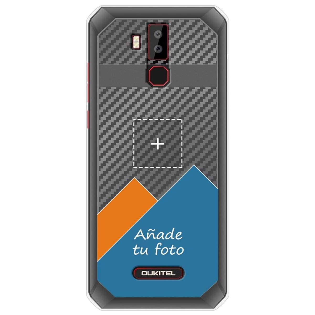 Personaliza tu Funda Gel Silicona Transparente con tu Fotografia para Oukitel K13 Pro dibujo personalizada