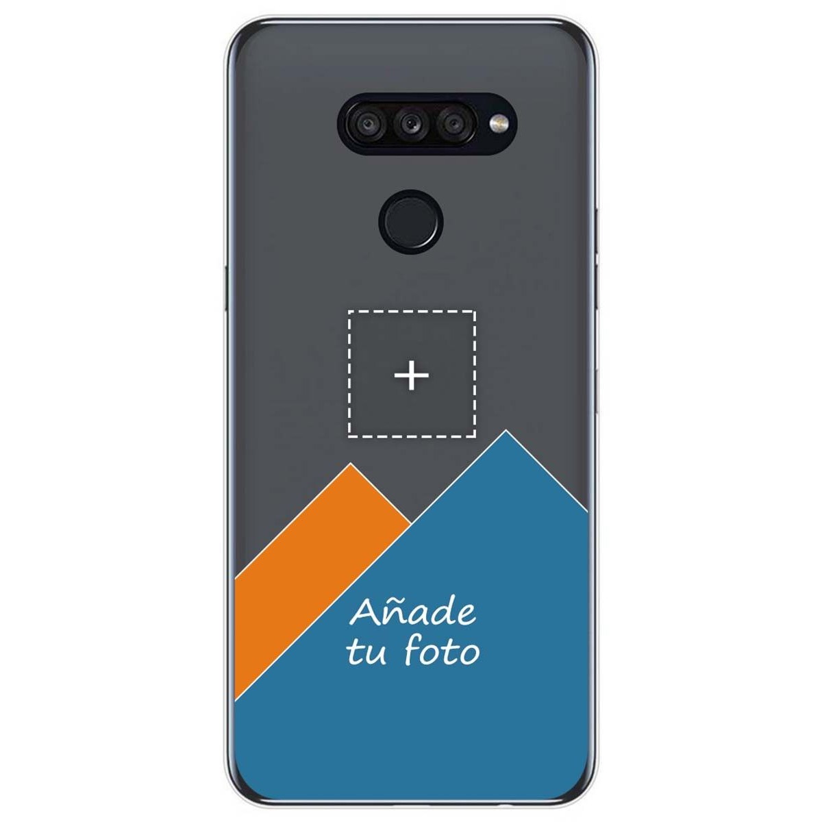 Personaliza tu Funda Pc + Tpu 360 con tu Fotografia para Lg K50S dibujo personalizada