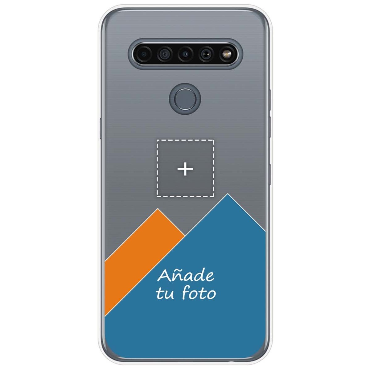 Personaliza tu Funda Pc + Tpu 360 con tu Fotografia para Lg K61 dibujo personalizada