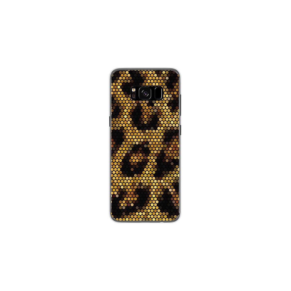 Funda Gel Tpu para Samsung Galaxy S8 Diseño Leopardo Dibujos