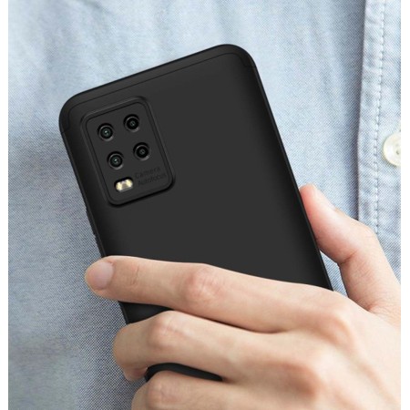 Funda Carcasa GKK 360 para Xiaomi Mi 10 Lite color Negra