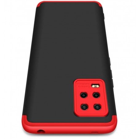 Funda Carcasa GKK 360 para Xiaomi Mi 10 Lite color Negra / Roja
