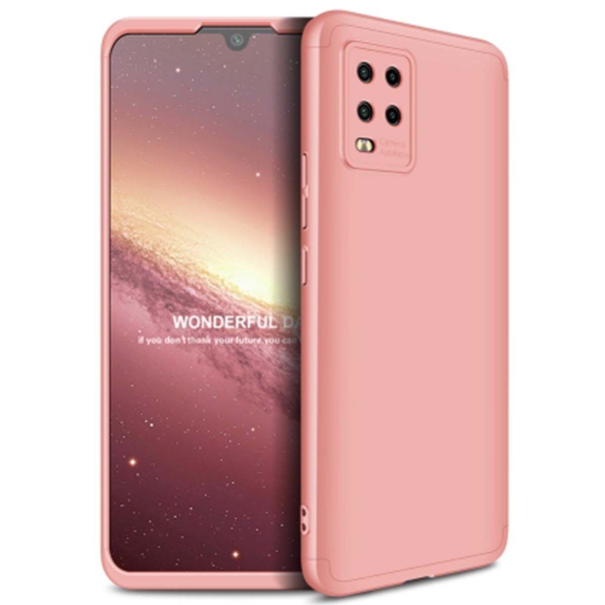 Funda Carcasa GKK 360 para Xiaomi Mi 10 Lite color Rosa