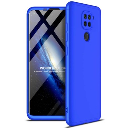 Funda Carcasa GKK 360 para Xiaomi Redmi Note 9 color Azul