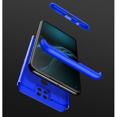 Funda Carcasa GKK 360 para Xiaomi Redmi Note 9 color Azul