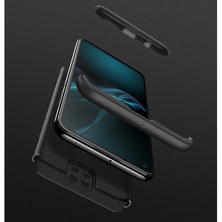 Funda Carcasa GKK 360 para Xiaomi Redmi Note 9 color Negra