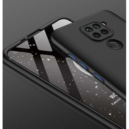 Funda Carcasa GKK 360 para Xiaomi Redmi Note 9 color Negra