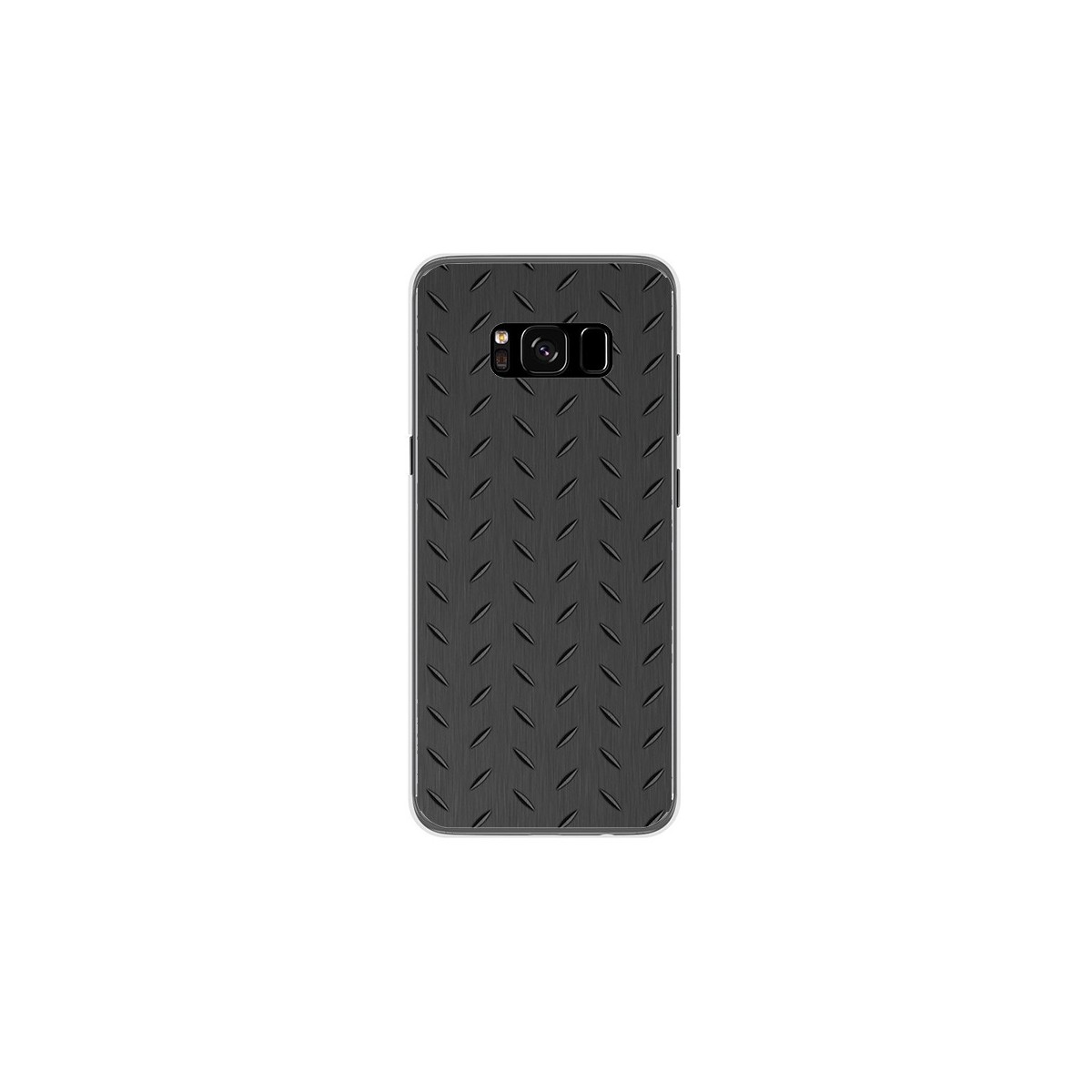 Funda Gel Tpu para Samsung Galaxy S8 Diseño Metal Dibujos