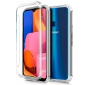 Funda Completa Transparente Pc + Tpu Full Body 360 para Samsung Galaxy A20s
