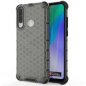 Funda Tipo Honeycomb Armor (Pc+Tpu) Negra para Huawei Y6p