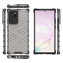 Funda Tipo Honeycomb Armor (Pc+Tpu) Transparente para Samsung Galaxy Note 20 2