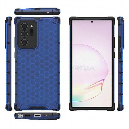 Funda Tipo Honeycomb Armor (Pc+Tpu) Azul para Samsung Galaxy Note 20 Ultra