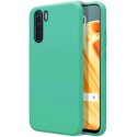 Funda Silicona Líquida Ultra Suave para Oppo A91 color Verde