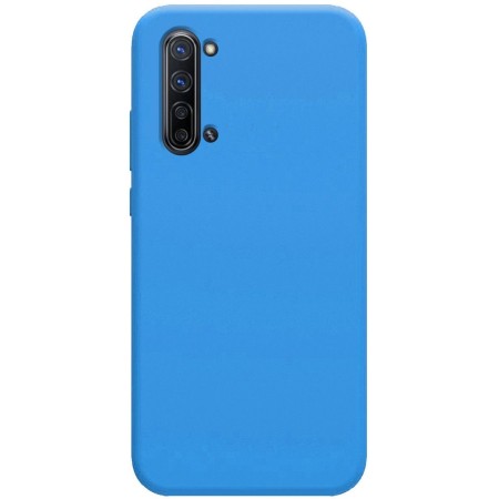 Funda Silicona Líquida Ultra Suave para Oppo Find X2 Lite color Azul