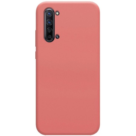 Funda Silicona Líquida Ultra Suave para Oppo Find X2 Lite color Rosa