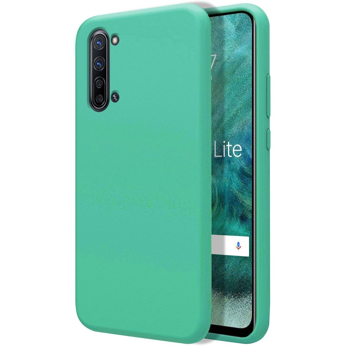 Funda Silicona Líquida Ultra Suave para Oppo Find X2 Lite color Verde