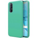 Funda Silicona Líquida Ultra Suave para Oppo Find X2 Neo color Verde