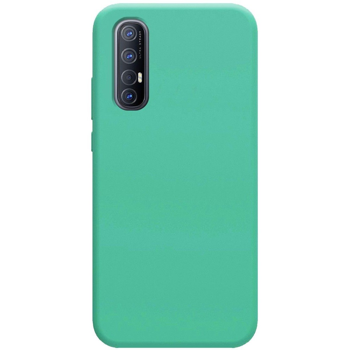Funda Silicona Líquida Ultra Suave para Oppo Find X2 Neo color Verde