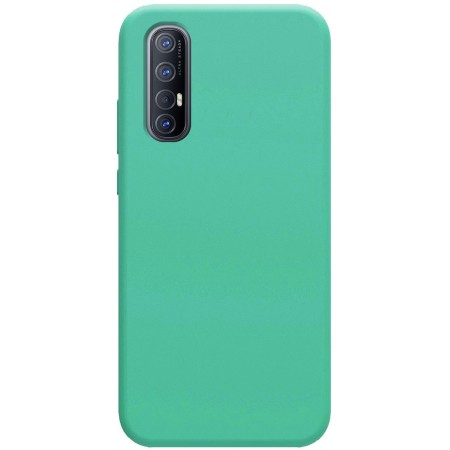 Funda Silicona Líquida Ultra Suave para Oppo Find X2 Neo color Verde