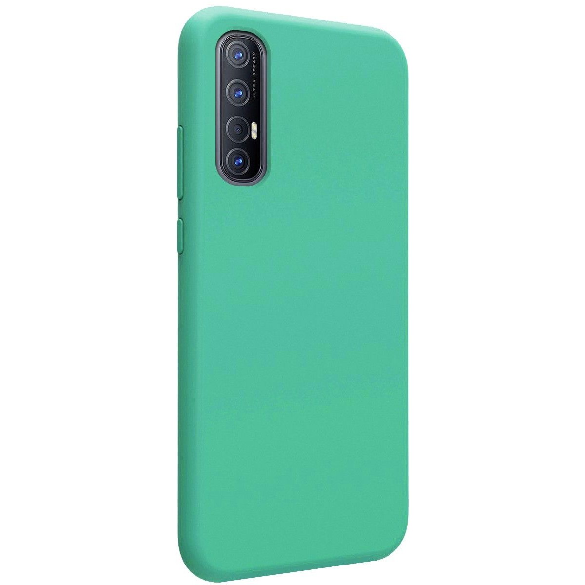 Funda Silicona Líquida Ultra Suave para Oppo Find X2 Neo color Verde