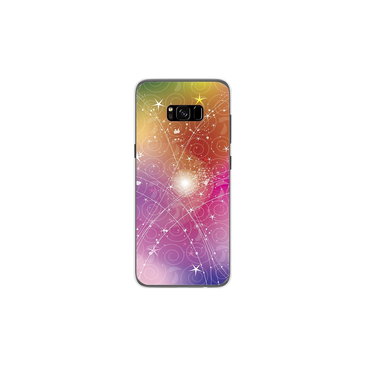 Funda Gel Tpu para Samsung Galaxy S8 Plus Diseño Abstracto Dibujos