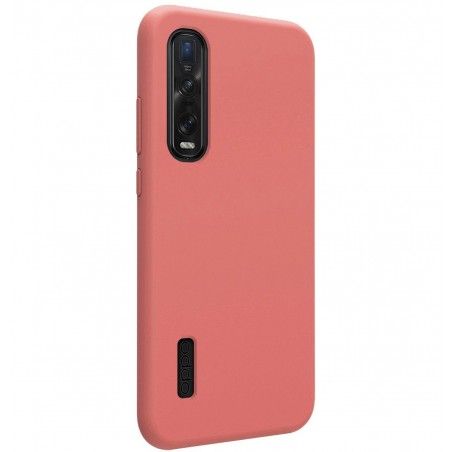 Funda Silicona Líquida Ultra Suave para Oppo Find X2 Pro color Rosa