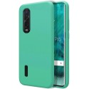 Funda Silicona Líquida Ultra Suave para Oppo Find X2 Pro color Verde
