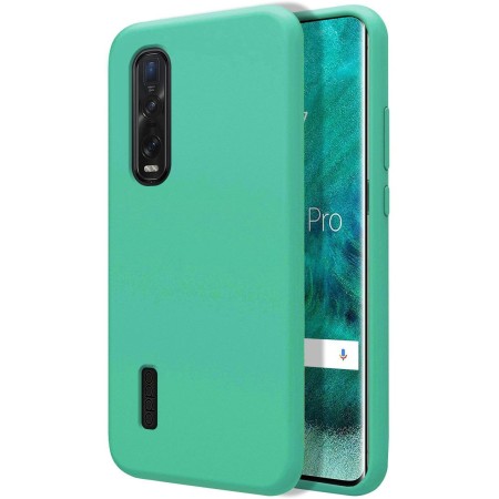 Funda Silicona Líquida Ultra Suave para Oppo Find X2 Pro color Verde