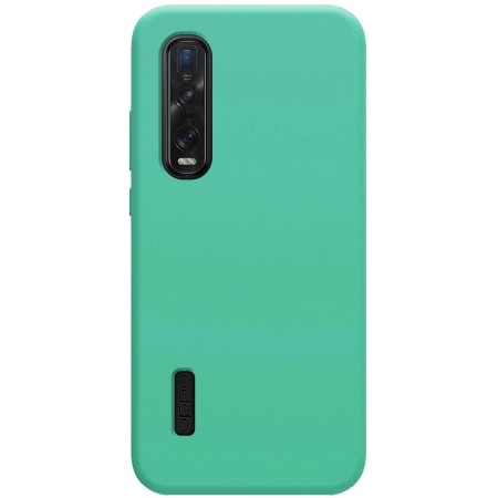 Funda Silicona Líquida Ultra Suave para Oppo Find X2 Pro color Verde
