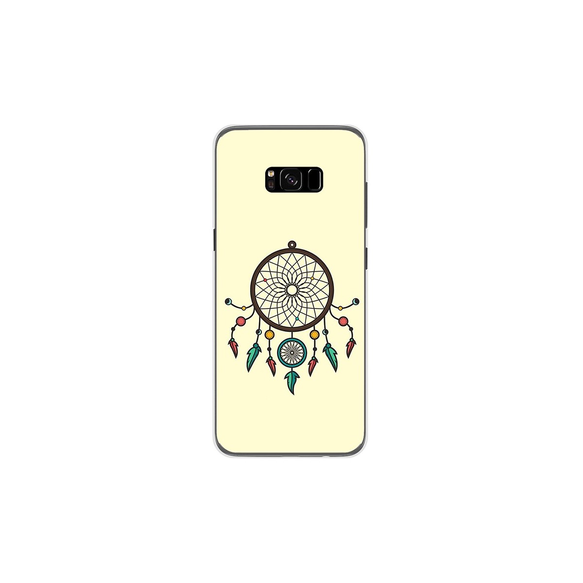 Funda Gel Tpu para Samsung Galaxy S8 Plus Diseño Atrapasueños Dibujos
