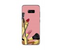 Funda Gel Tpu para Samsung Galaxy S8 Plus Diseño Brochas Dibujos