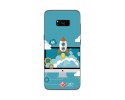Funda Gel Tpu para Samsung Galaxy S8 Plus Diseño Cohete Dibujos