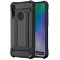 Funda Tipo Hybrid Tough Armor (Pc+Tpu) Negra para Huawei Y6p