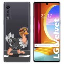 Funda Gel Transparente para LG Velvet 5G diseño Avestruz Dibujos