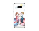 Funda Gel Tpu para Samsung Galaxy S8 Plus Diseño Cafe Dibujos