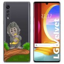 Funda Gel Transparente para LG Velvet 5G diseño Mono Dibujos