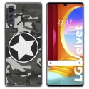 Funda Gel Tpu para LG Velvet 5G diseño Camuflaje 02 Dibujos