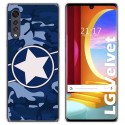 Funda Gel Tpu para LG Velvet 5G diseño Camuflaje 03 Dibujos