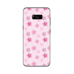 Funda Gel Tpu para Samsung Galaxy S8 Plus Diseño Flores Dibujos